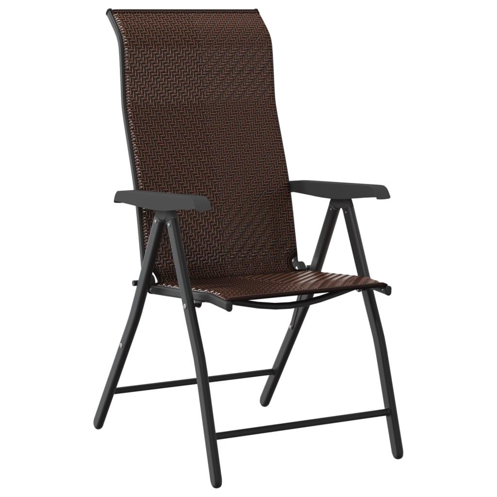 VidaXL Gartenstuhl poly-rattan