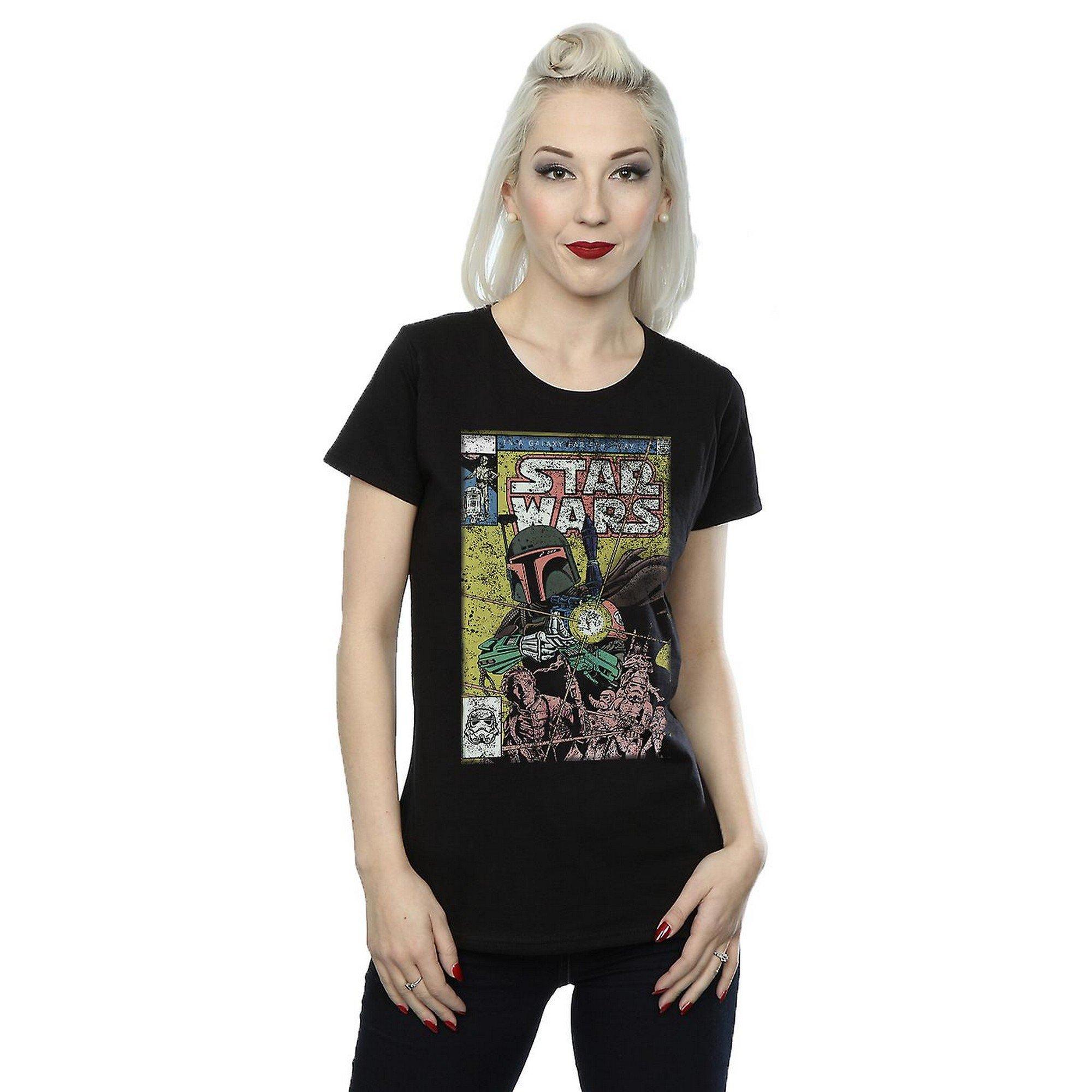 STAR WARS Star Wars Boba Fett Comic Cover T-Shirt