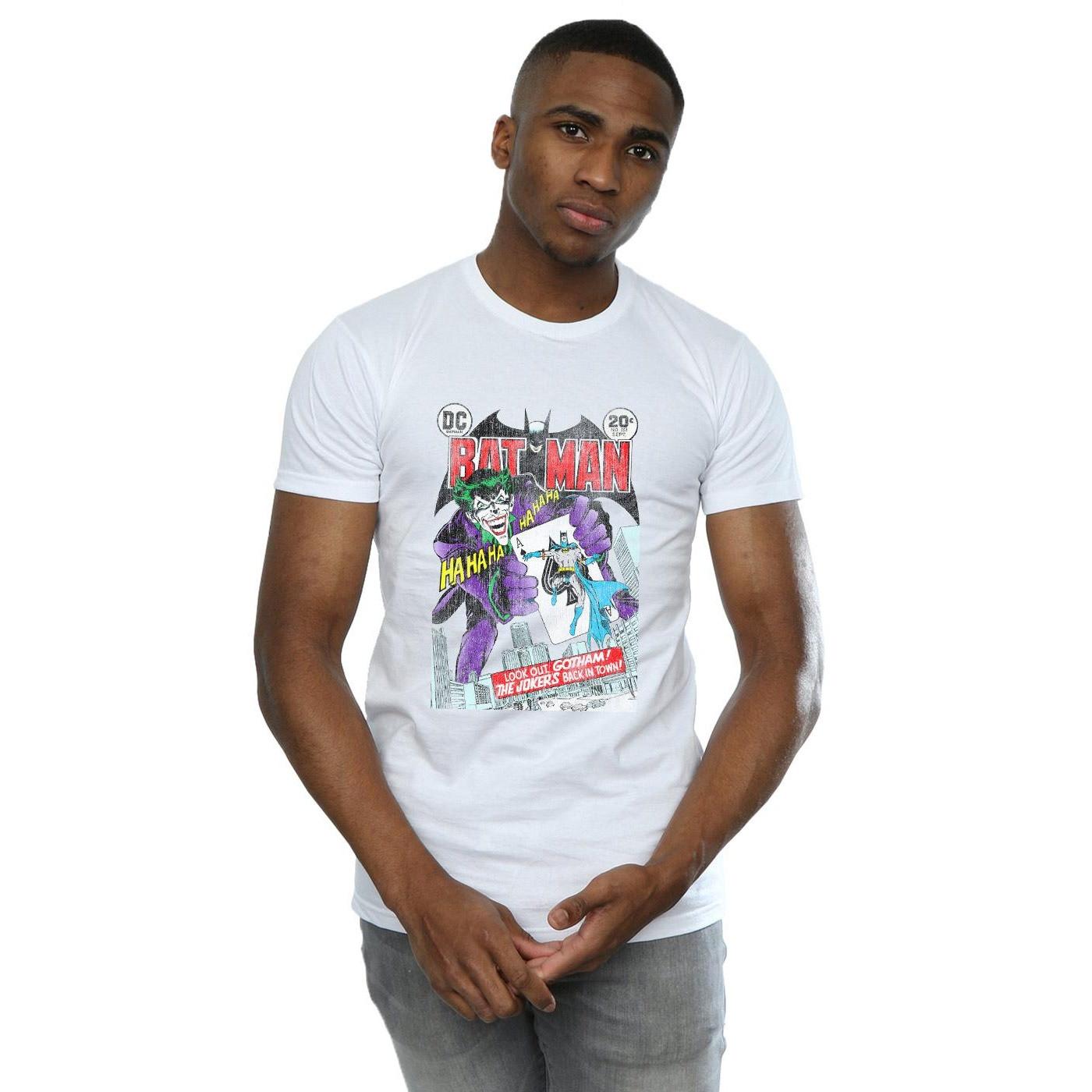 DC COMICS Batman Joker Comic Cover T-Shirt