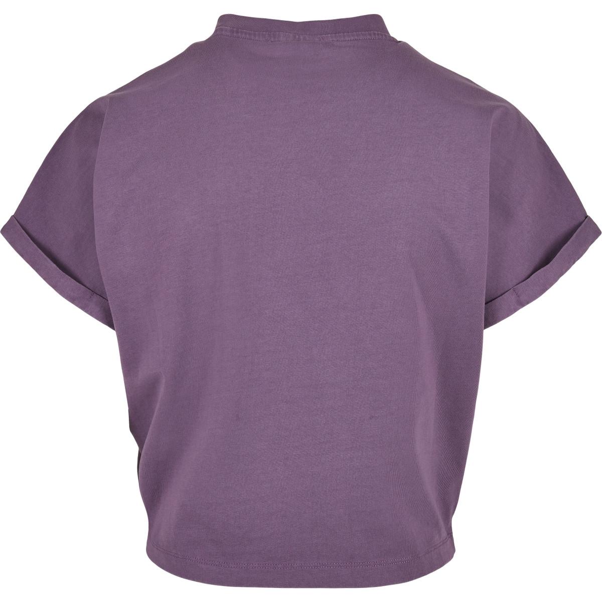 URBAN CLASSICS Pigment Dye Cut Out Kurzarm T-Shirt Übergrössen