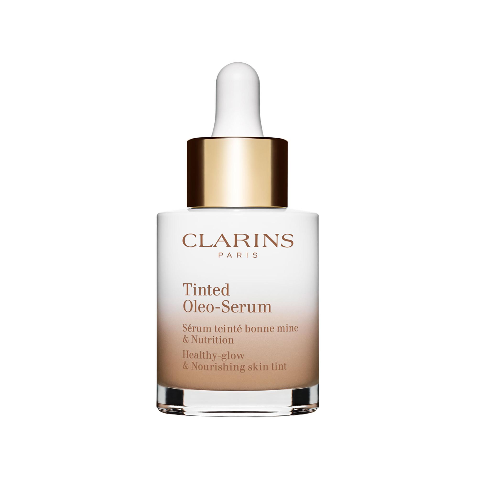 CLARINS TINTED OLEO-SERUM Tinted Oleo-Serum - Nährendes, getöntes Serum für einen gepflegten Teint