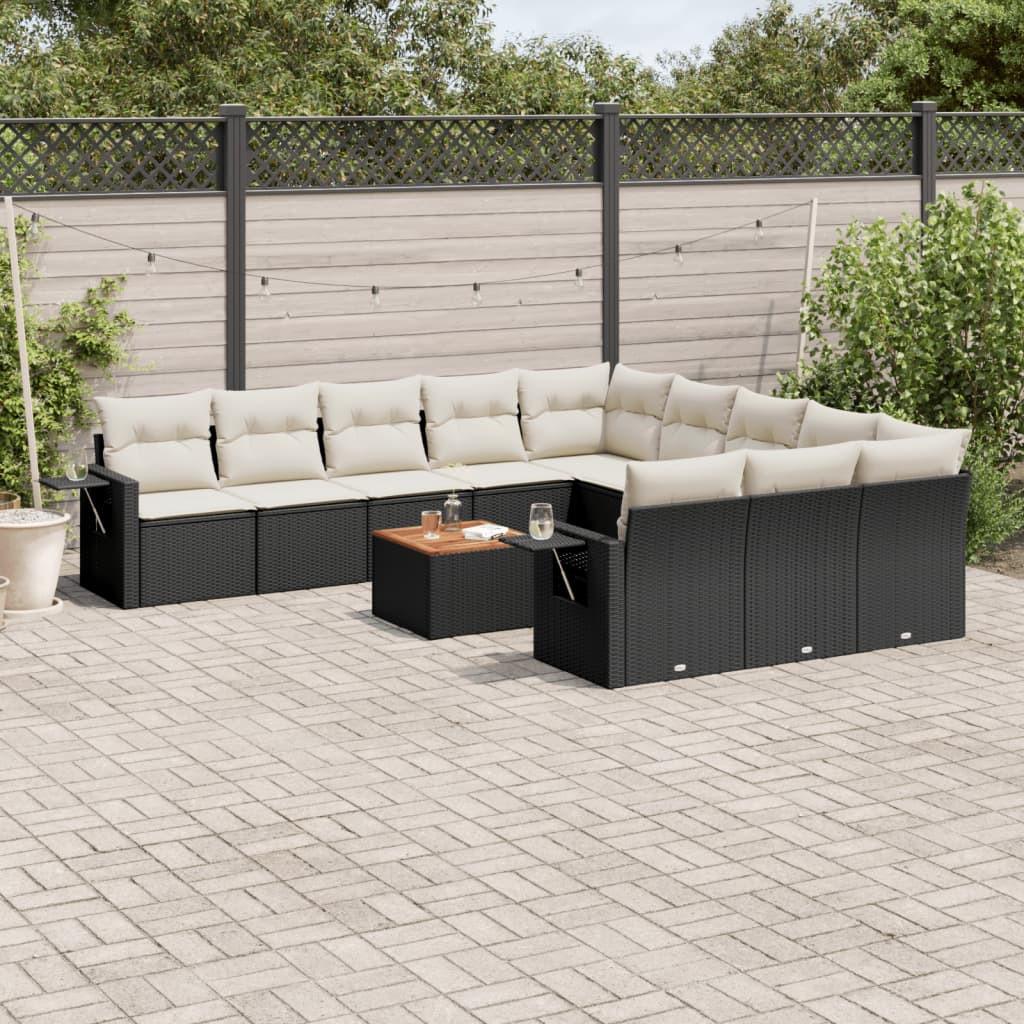 VidaXL Garten sofagarnitur poly-rattan