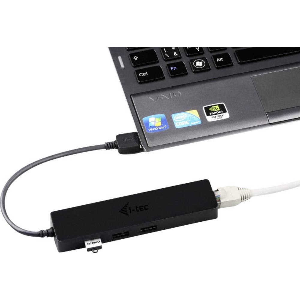 i-tec USB 3 Slim HUB 3 Port + Gigabit Ethernet Adapter