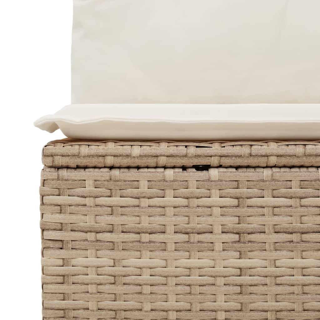 VidaXL Garten sofagarnitur poly-rattan