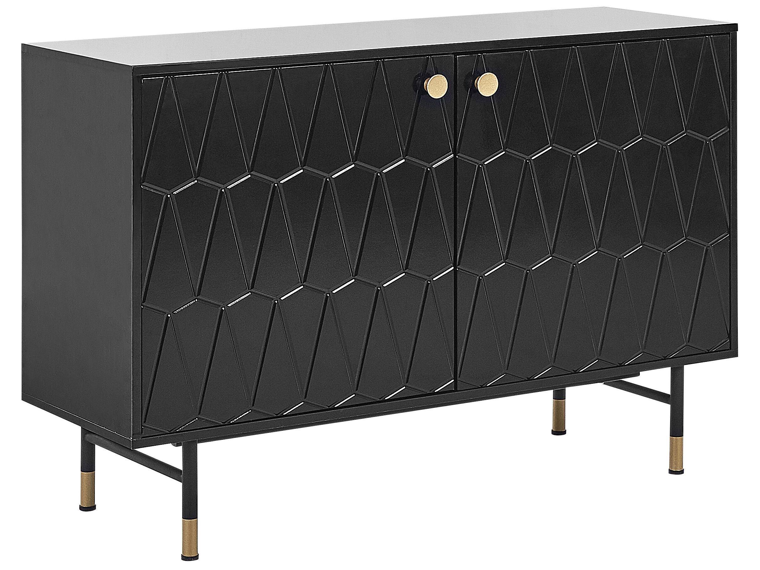 Beliani Schrank aus MDF-Platte Retro ADANTE