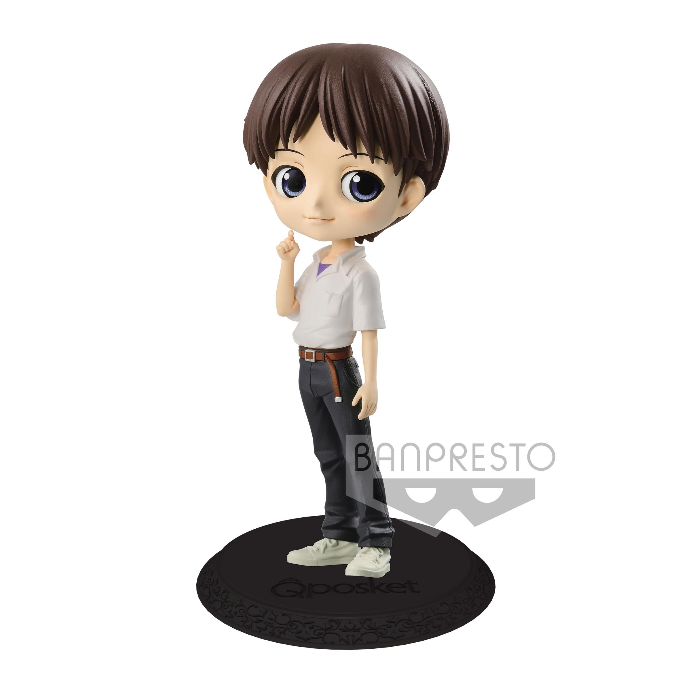 Banpresto Statische Figur - Q Posket - Evangelion - Shinji Ikari
