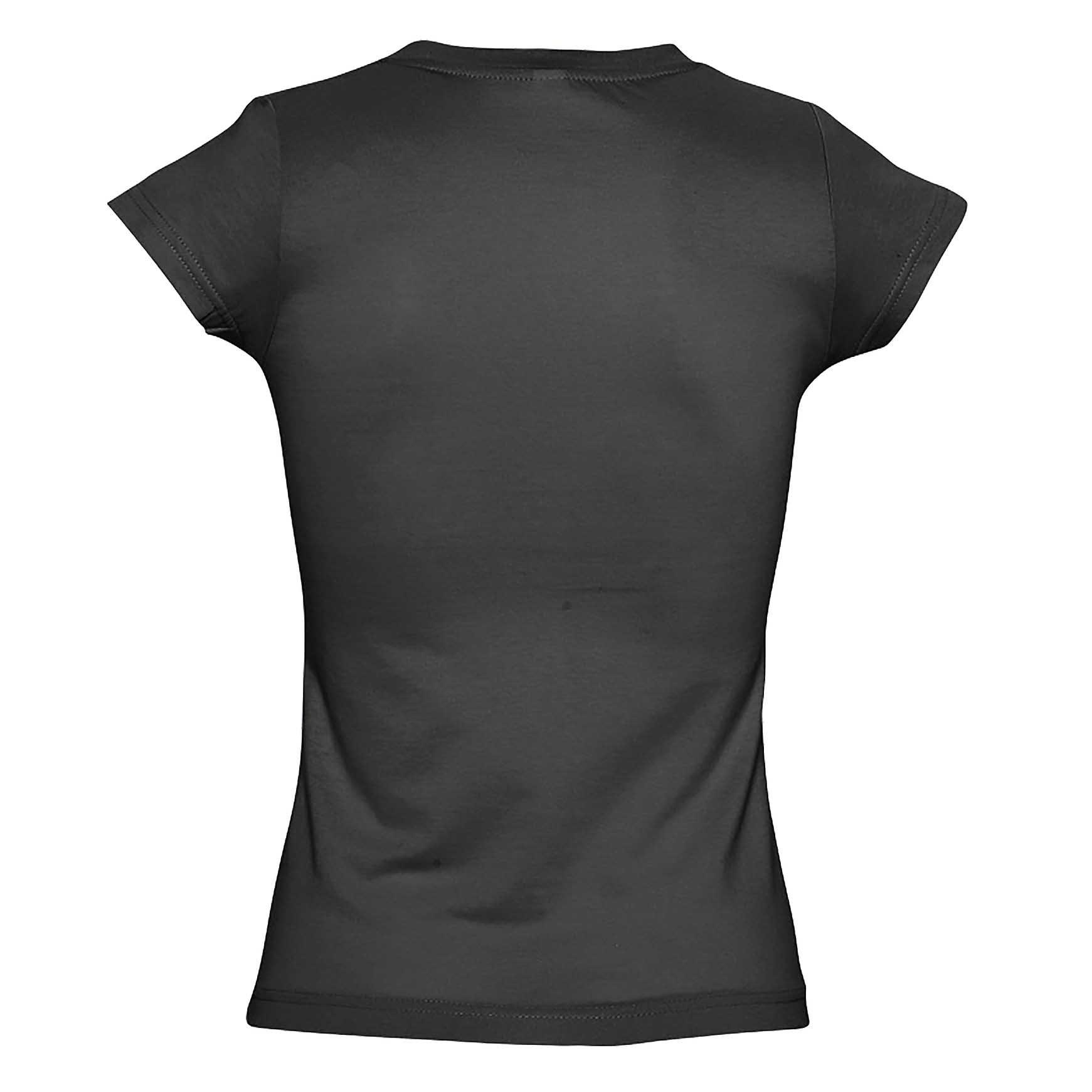 SOLS Moon Kurzarm V-Ausschnitt T-Shirt