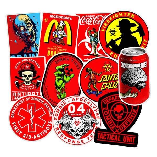 Gameloot Packung Aufkleber - Zombie