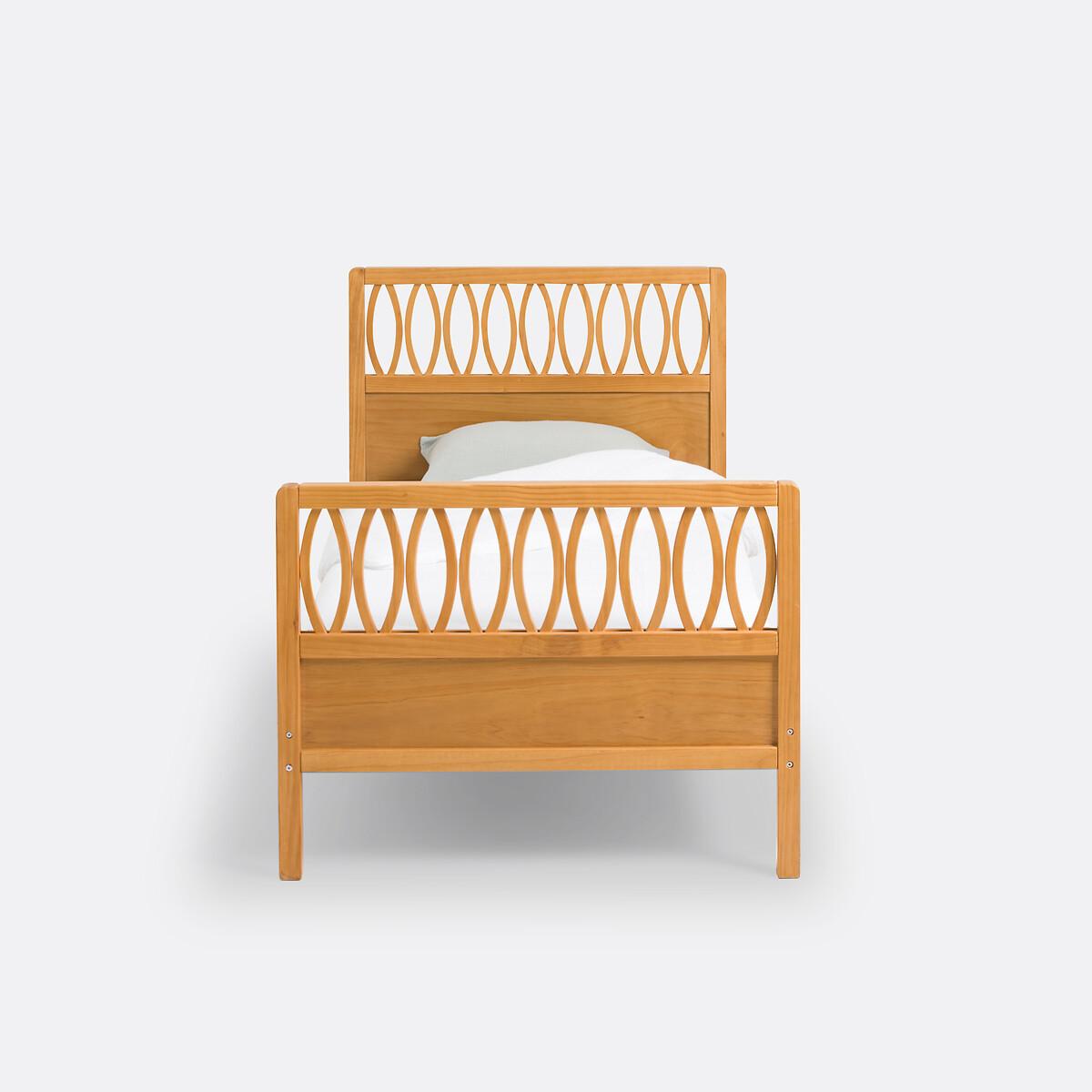 La Redoute Intérieurs Vintage-Bett mit Lattenrost Malu