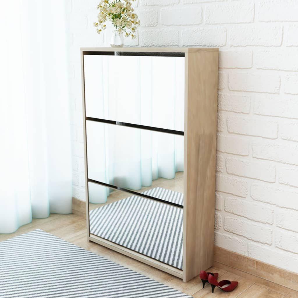 VidaXL Schuhschrank holzwerkstoff