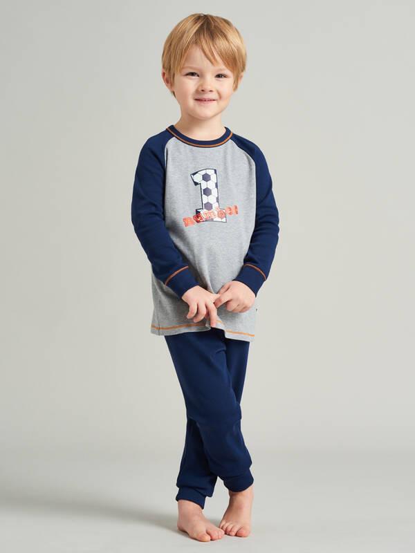 Schiesser Boys Bündchen Pyjama