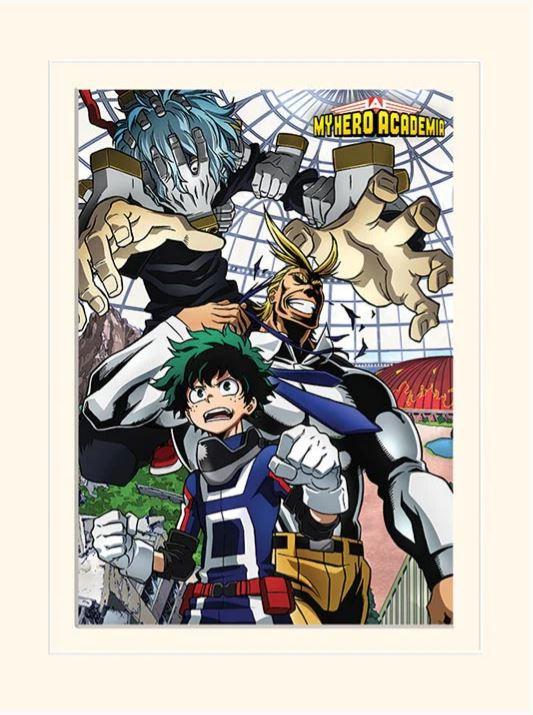 Pyramid Poster - My Hero Academia - Umriss aus Pappe 