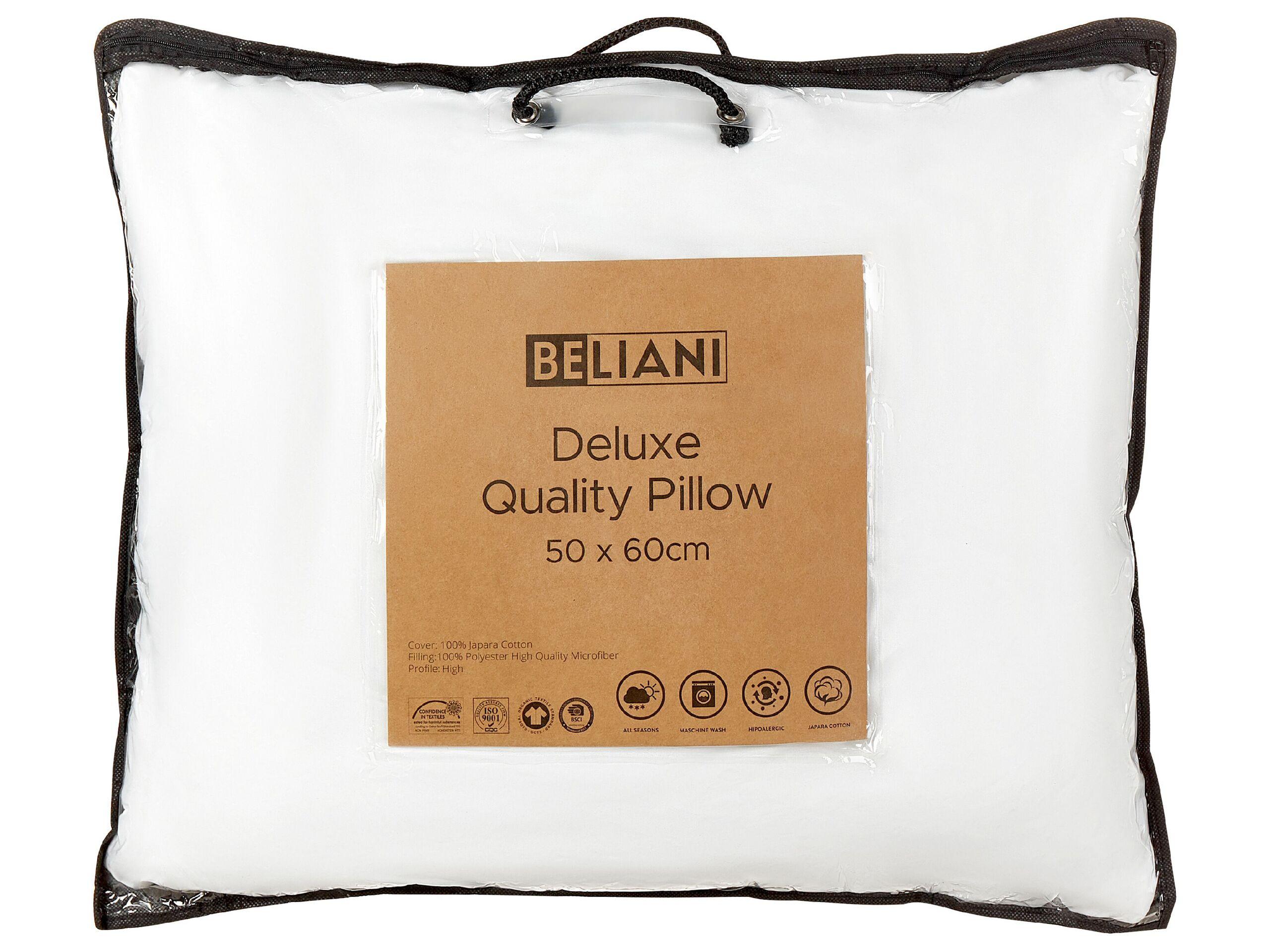 Beliani Kopfkissen aus Japara Baumwolle PELISTER