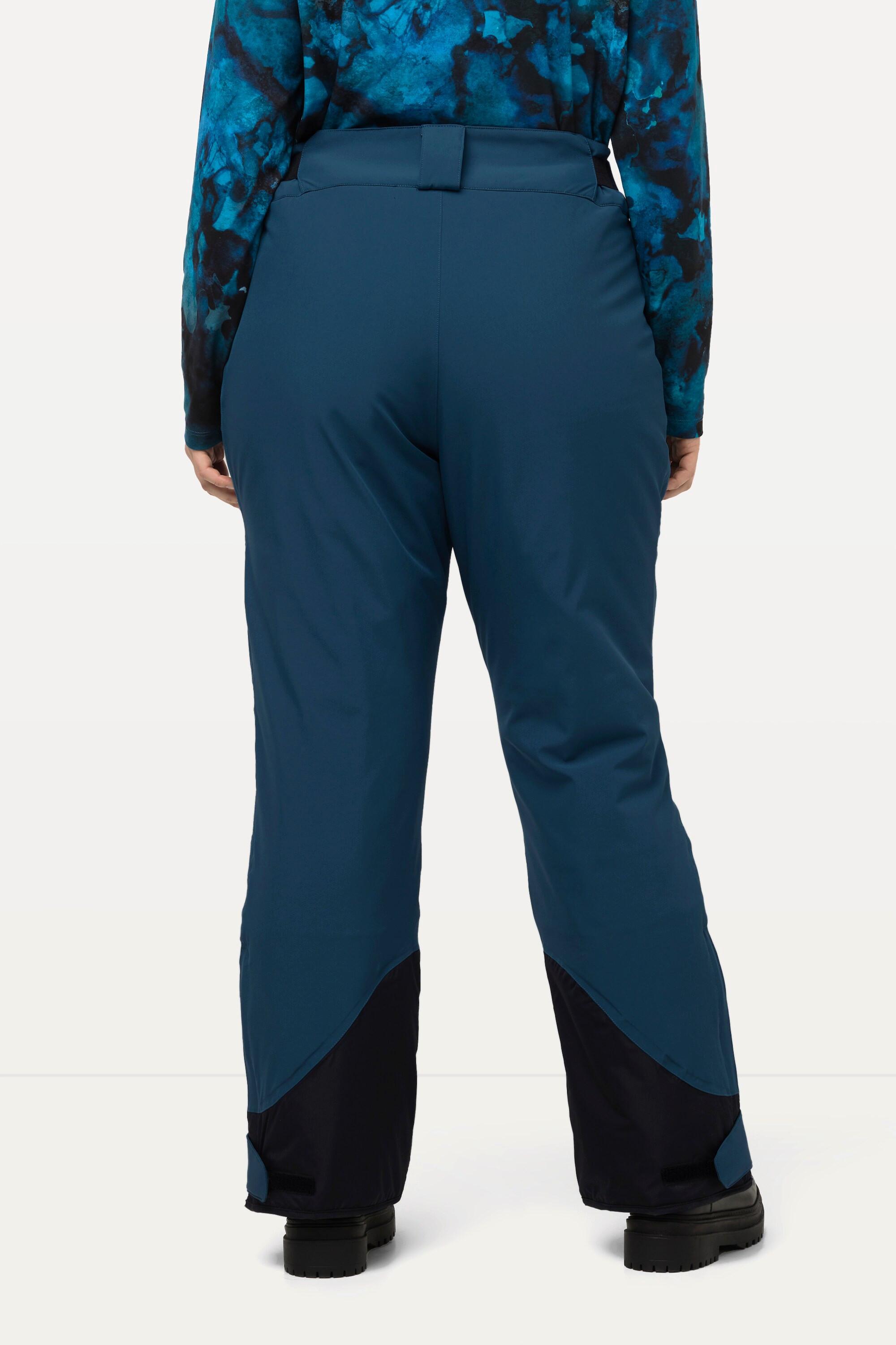 Ulla Popken HYPRAR Wasserdichte Skihose mit Klettriegel