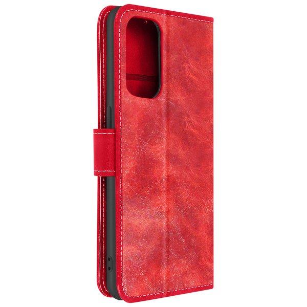 Avizar Retrohülle Oppo Find X3 Neo 5G Rot