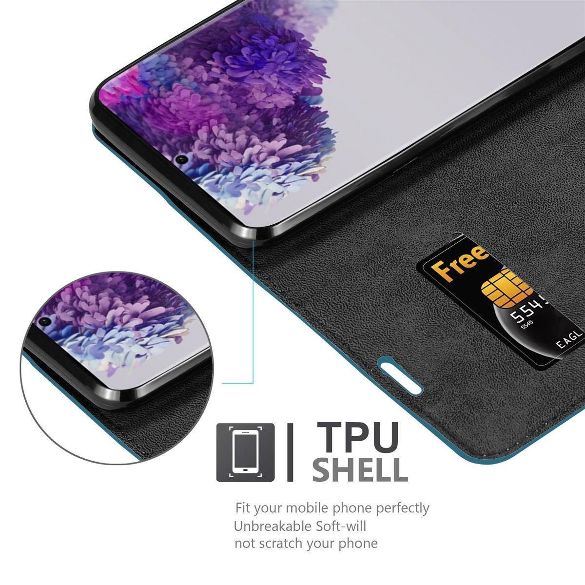 Cadorabo Hülle für Samsung Galaxy S20 ULTRA Magnetverschluss, Kartenfach