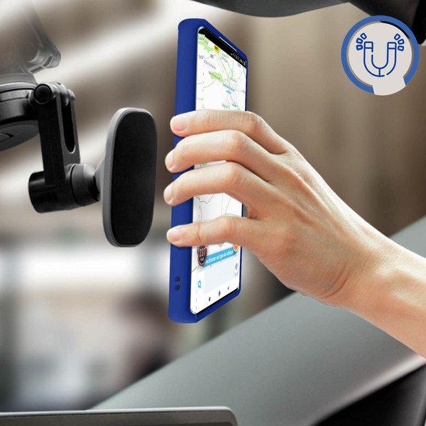 Avizar Ring-Hülle für Honor 70 Dunkelblau