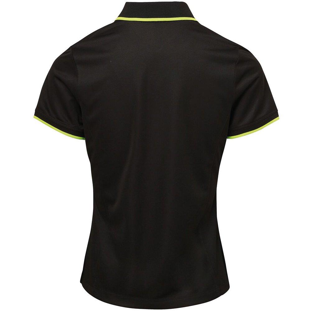 PREMIER Kontrast CoolKaro Polo Shirt