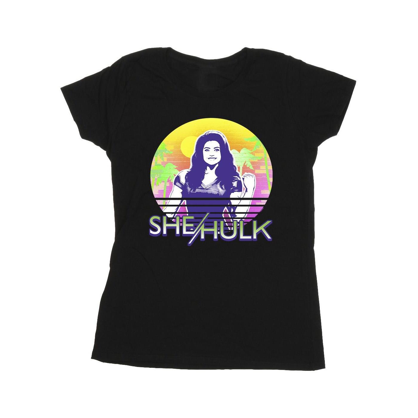 MARVEL SheHulk Attorney At Law Sunset Smile T-Shirt