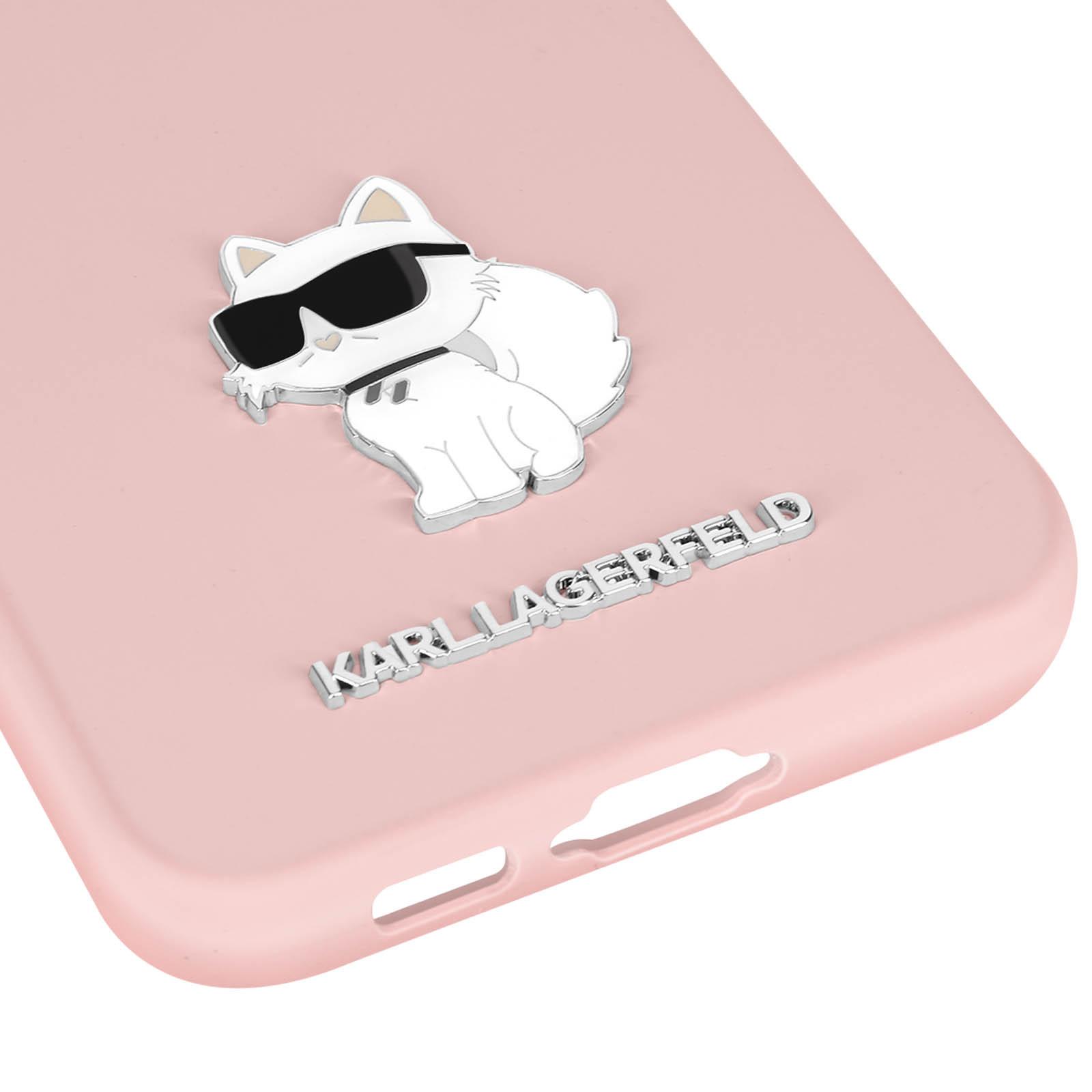 KARL LAGERFELD Schutzhülle Galaxy S23 FE Rosa