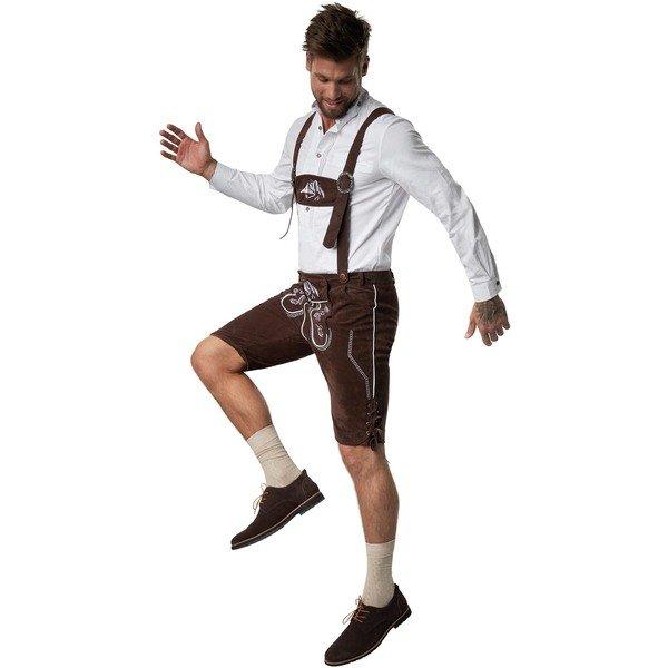 Tectake Lederhose Vogelsang