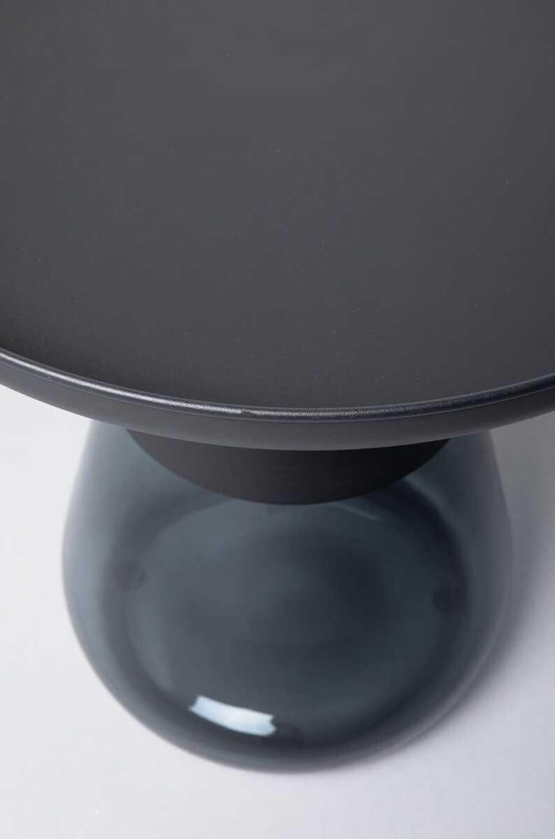 KARE Design Beistelltisch Bottiglia smoke rund 50