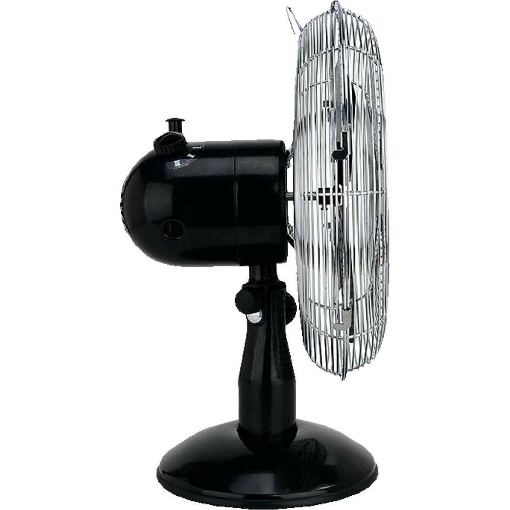 Sonnenkonig Tischventilator Metal Black 12' MetallSchwarz
