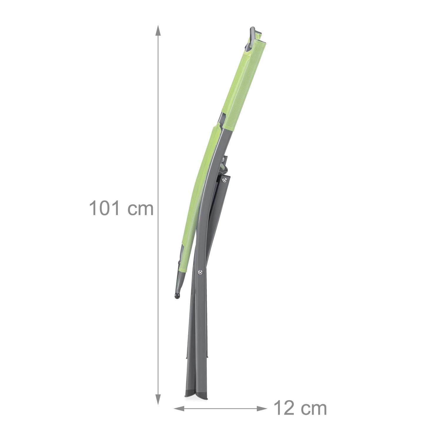 B2X Klappbarer Gartenstuhl 2er-Set