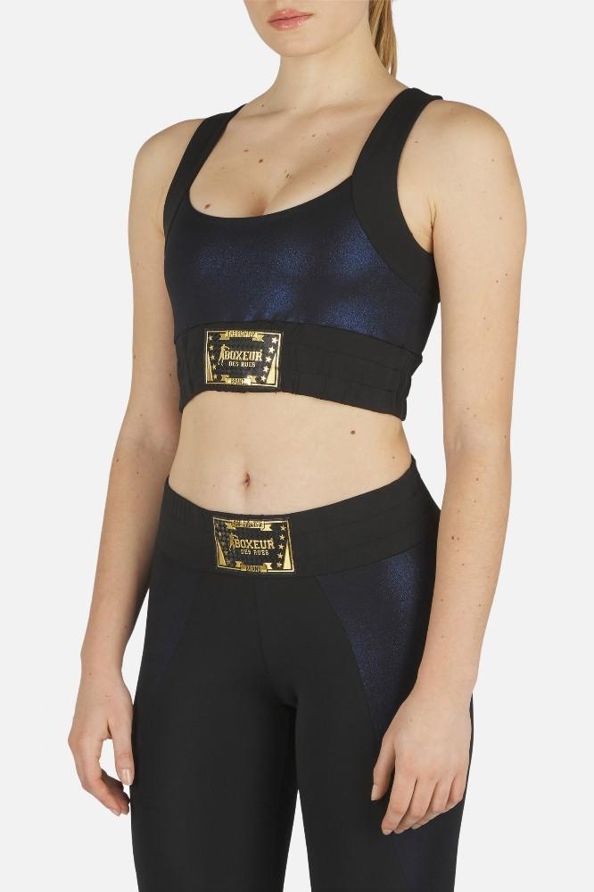 BOXEUR DES RUES Shiny/Matt Sport Bra