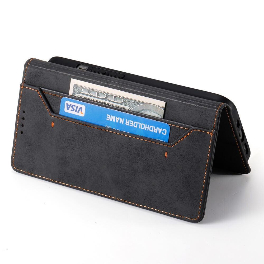 Cover-Discount Galaxy S25 Edge - Flip Case mit RFID Blocker