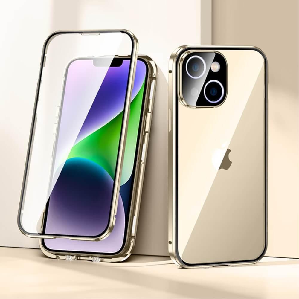 Cover-Discount iPhone 15 - Magnetische Schutzhülle Mit Panzerglas