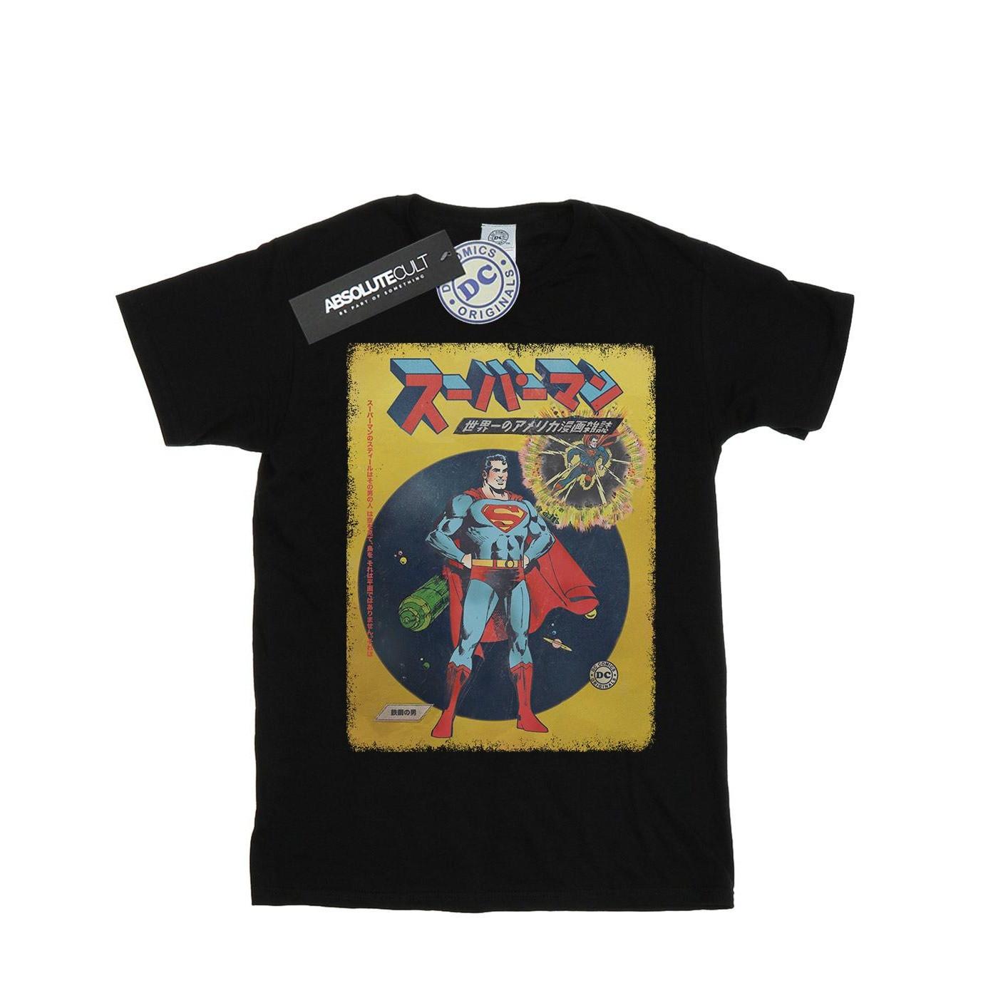 DC COMICS Superman Japanese Poster T-Shirt