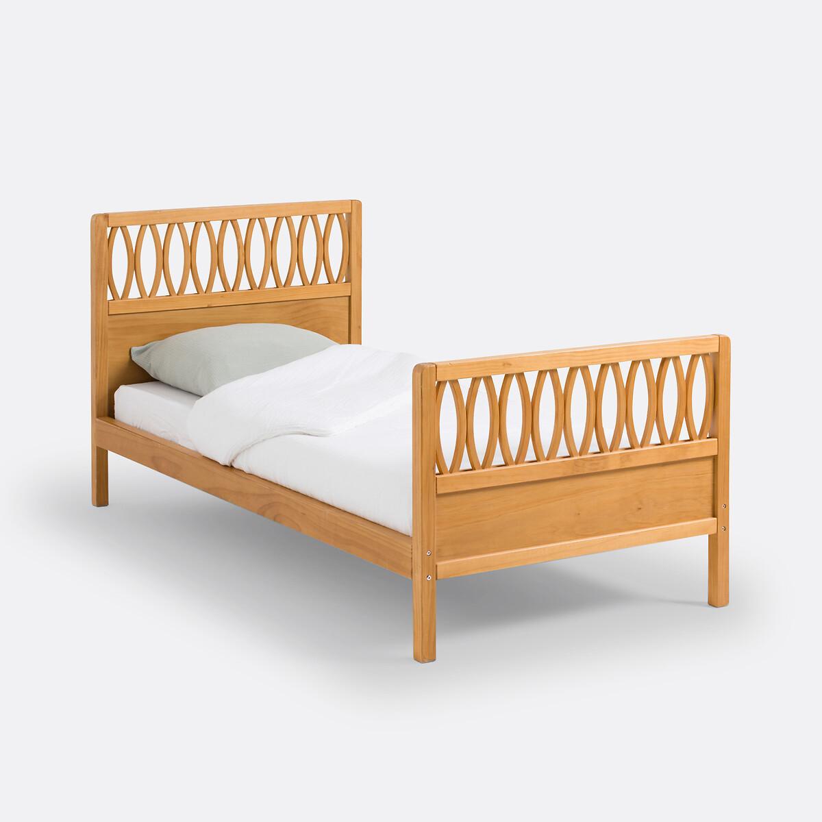 La Redoute Intérieurs Vintage-Bett mit Lattenrost Malu