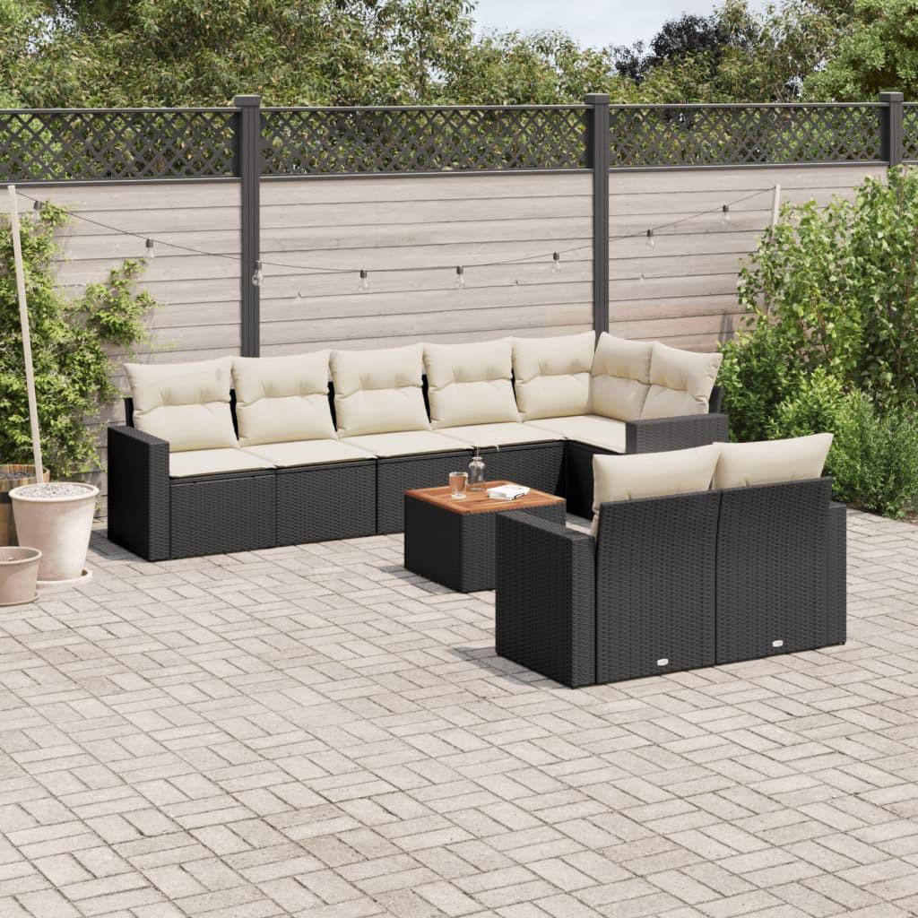 VidaXL Garten sofagarnitur poly-rattan