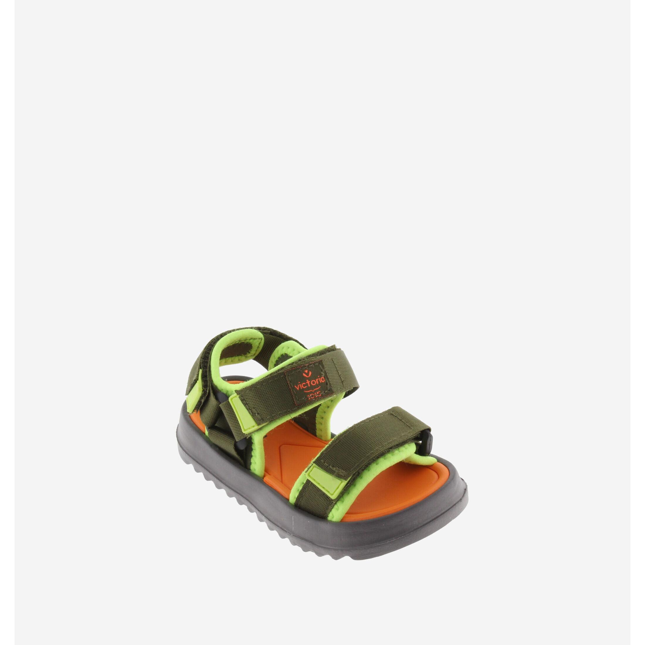 Victoria kindersandalen agosto tiras nylon acolchado
