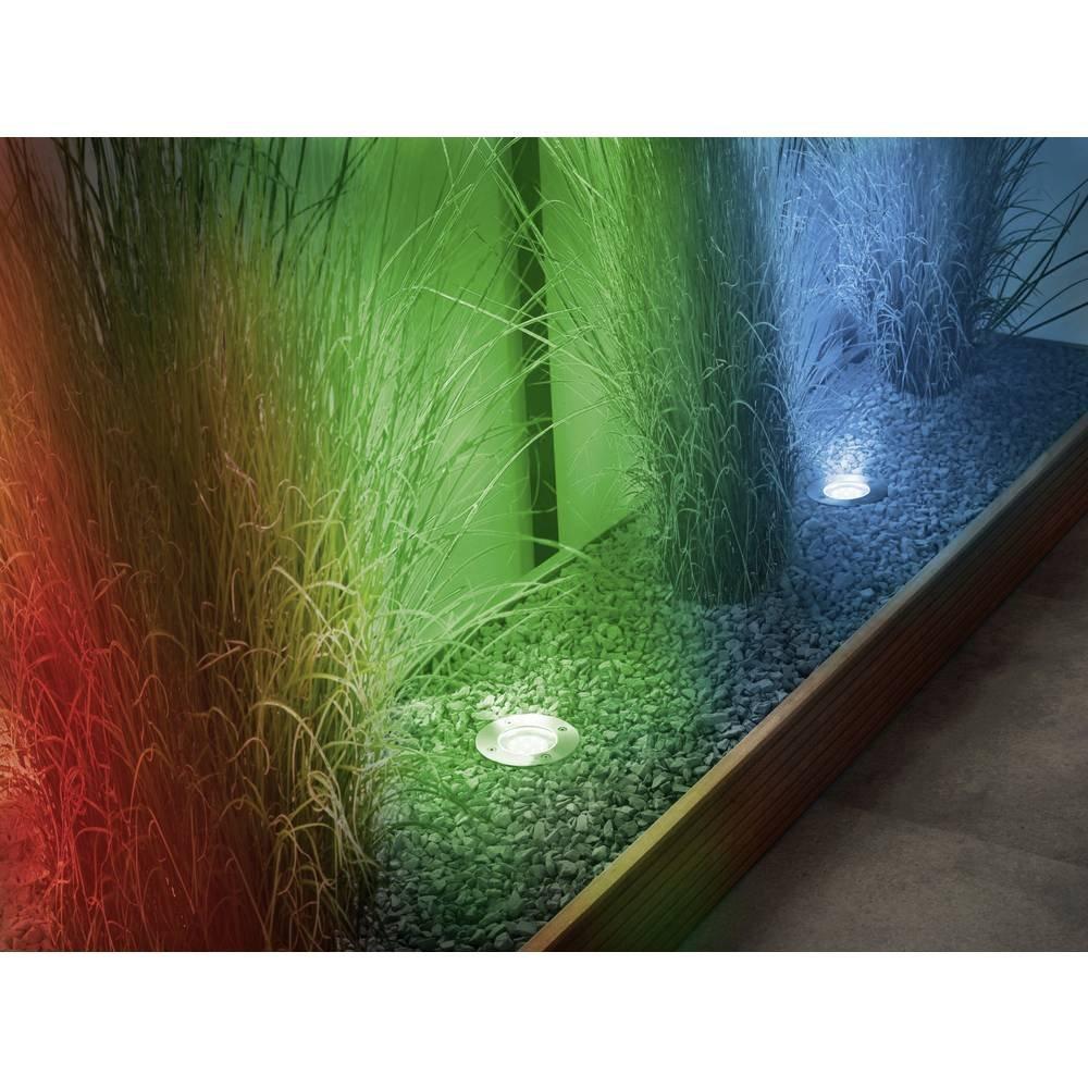 Paulmann Smart Home Zigbee Plug & Shine Bodeneinbauleuchte IP65RGBW 24V