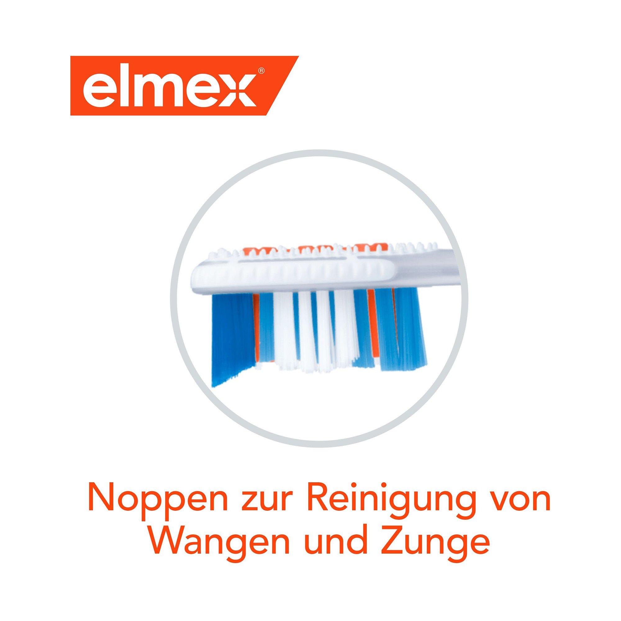 elmex Intensivreinigung Mittel Zahnbürste, Gründliche Reinigung Des Gesamten Mundes