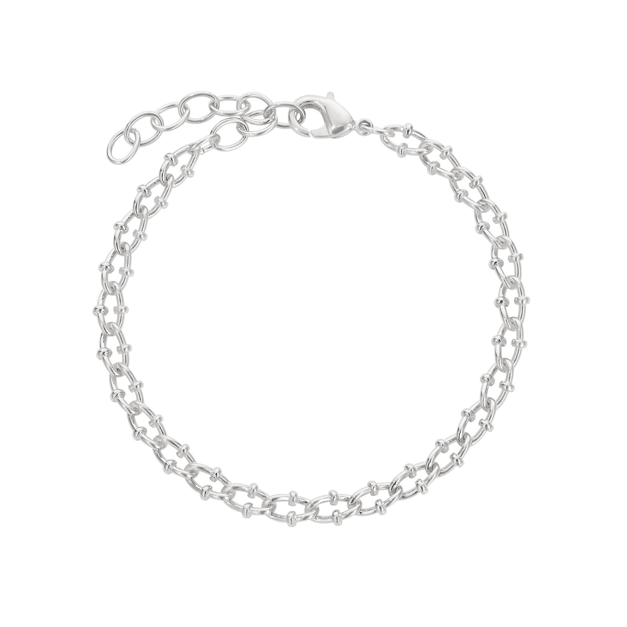Steinkult Armband versilbert