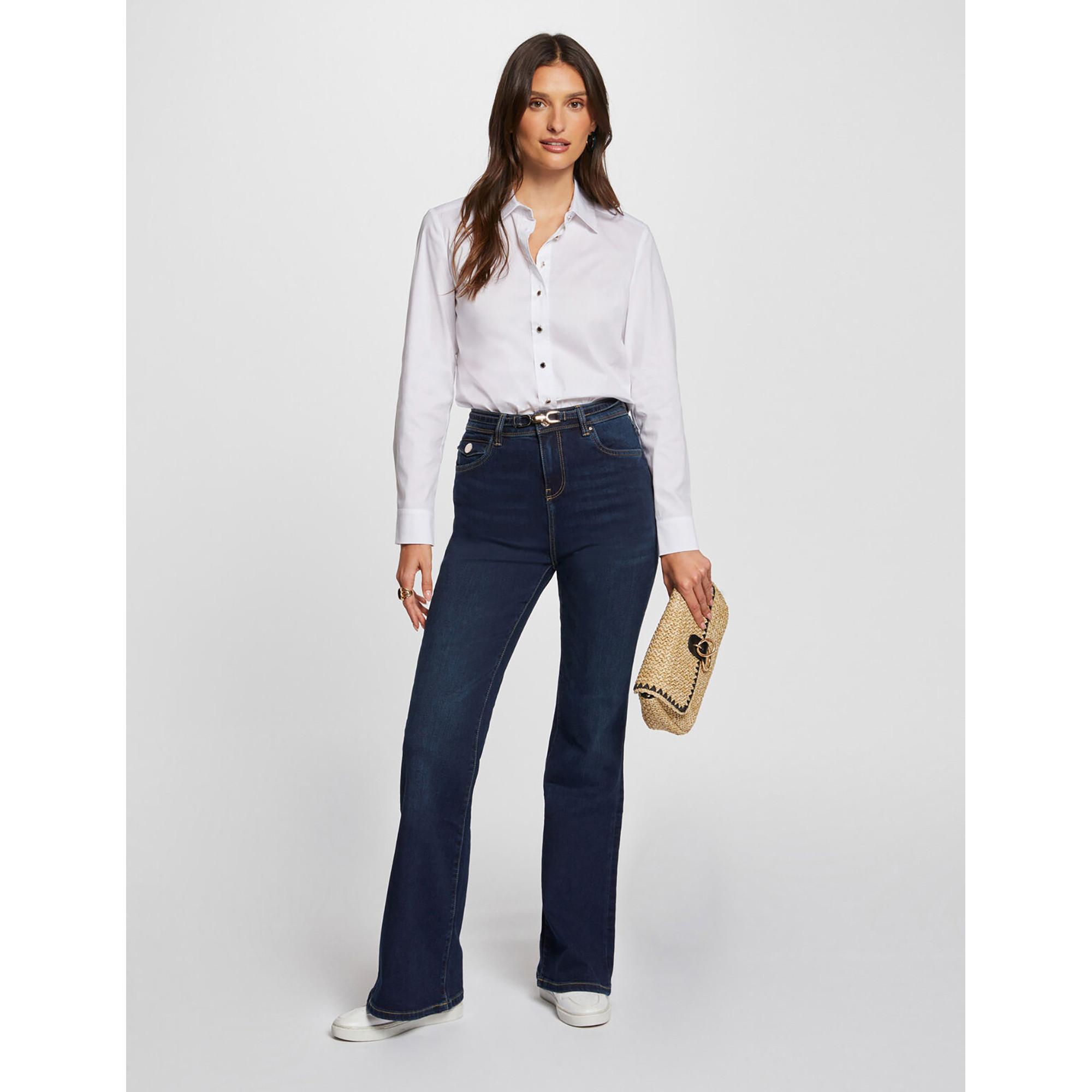 MORGAN High Waist Flared Jeans