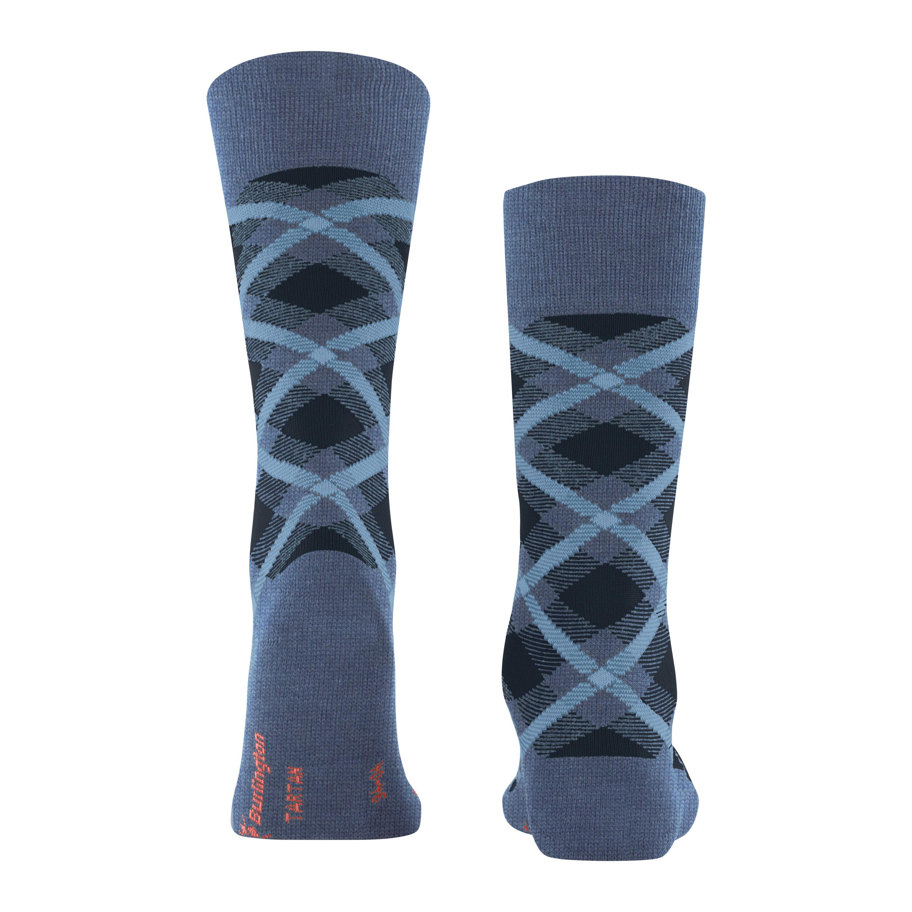 Burlington socken tartan