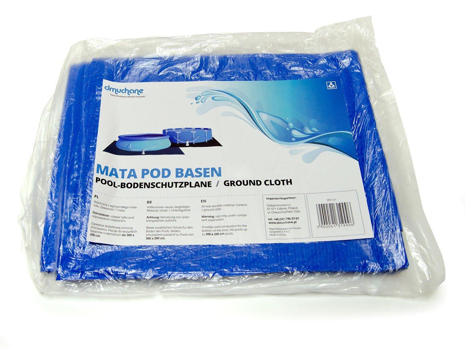 B2X Universalplane für Gartenpool 338 x 239 cm DM-121