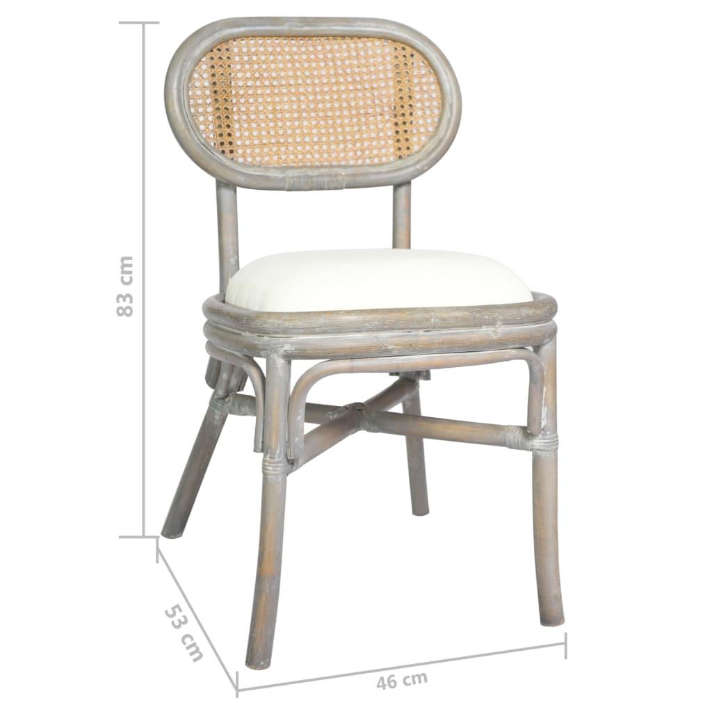 VidaXL Esszimmerstuhl rattan