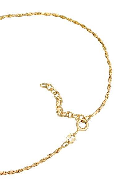 Elli Fußschmuck Kordelkette Gedreht Basic Zeitlos