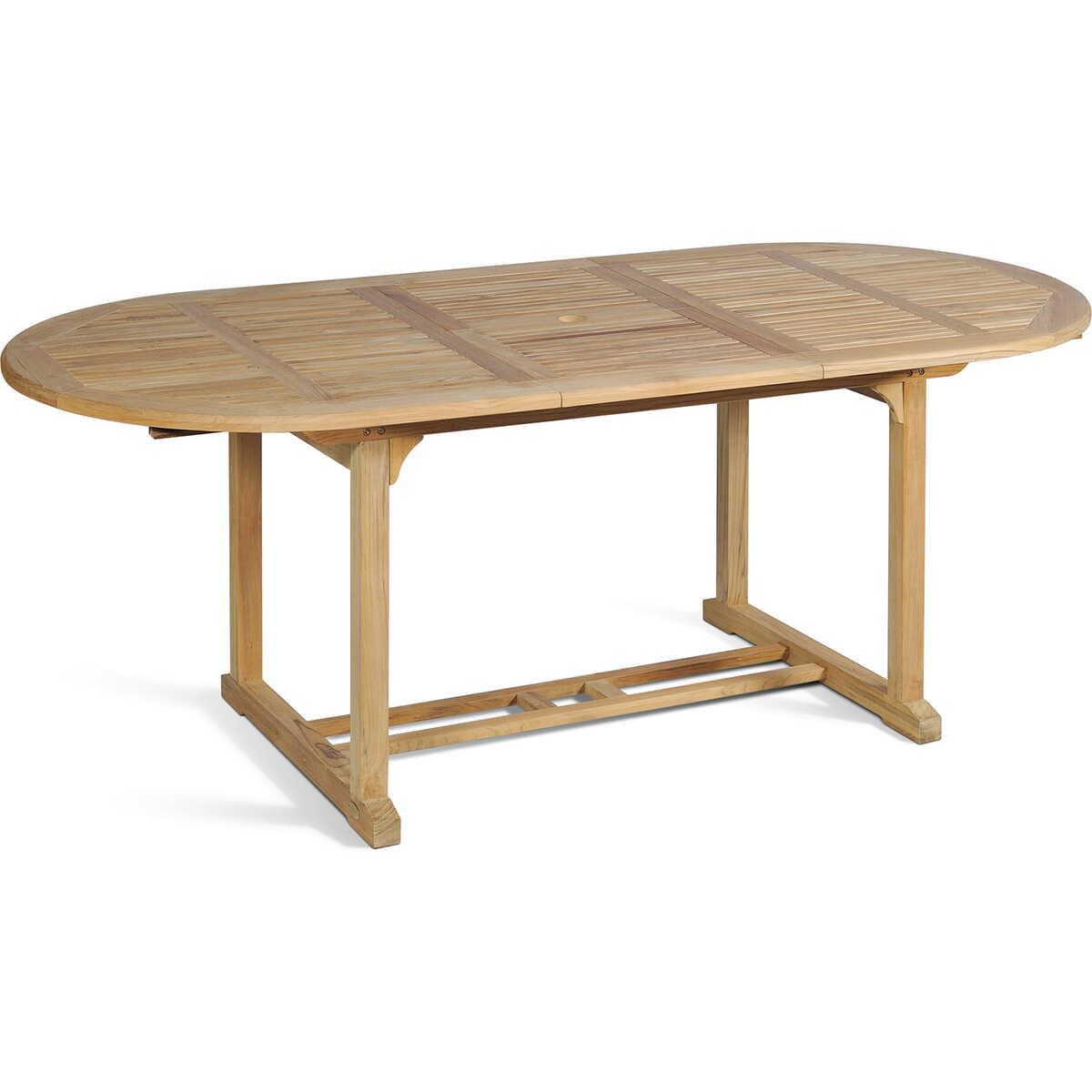 mutoni pleasure Garten Essgruppe Solo II Teak natur (7-tlg)