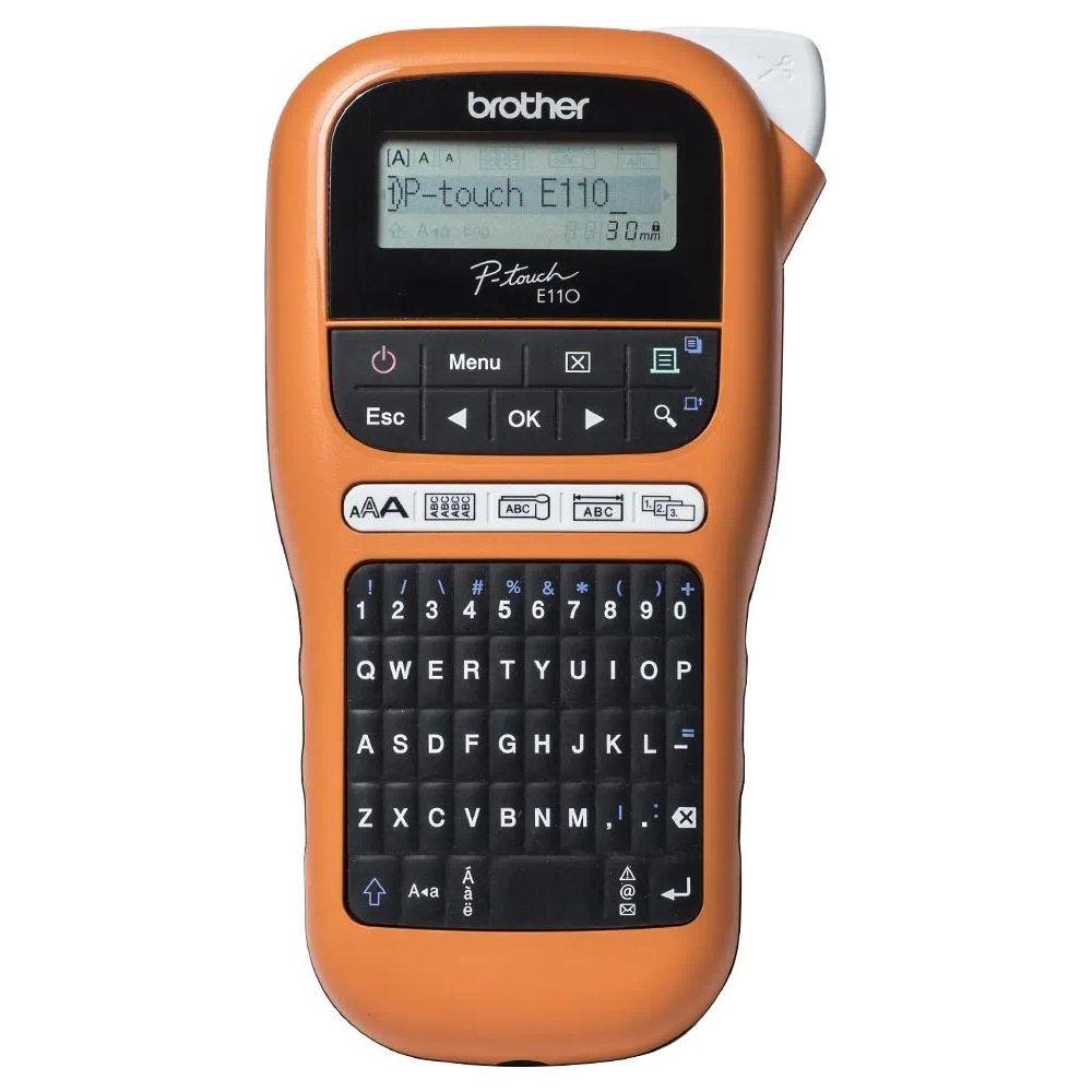 brother PTOUCH Gerät inkl. PT-E110VP Koffer, Adapter und Band