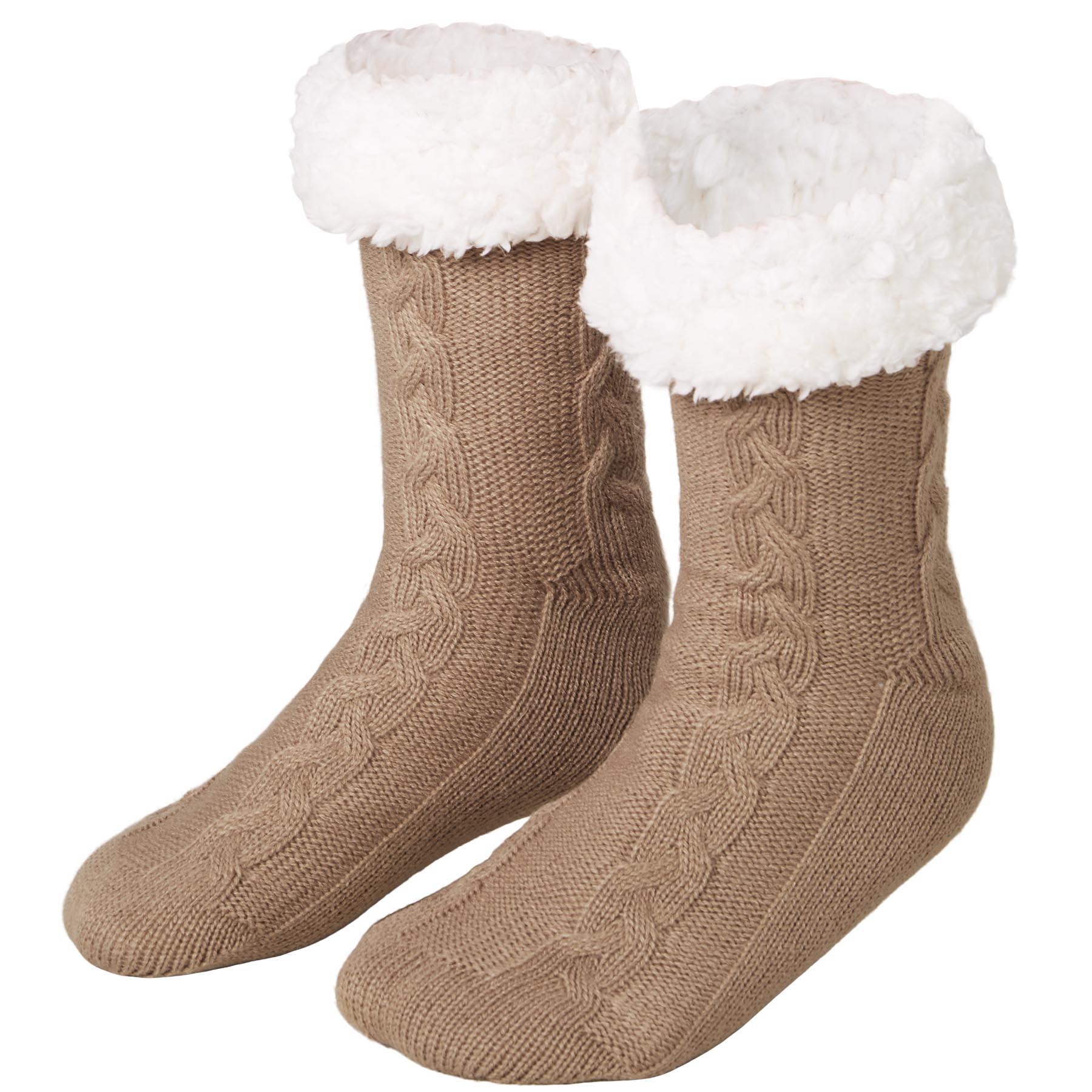 Tectake Kuschelsocken mit Muster