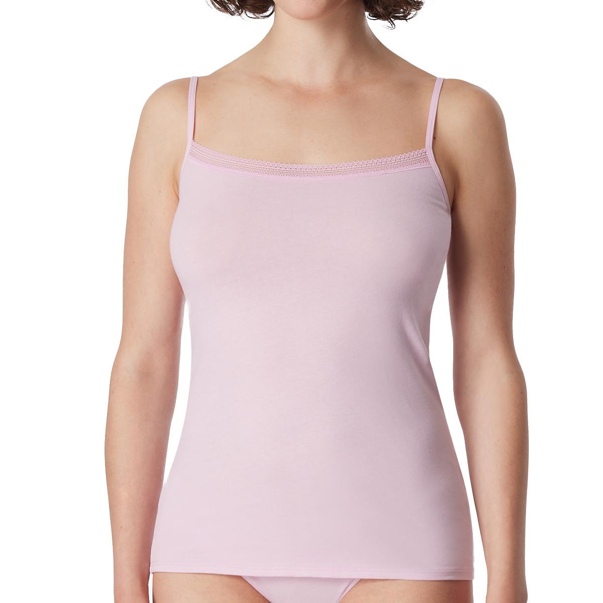 Schiesser 4er Pack Cotton Lace - Spaghetti Top
