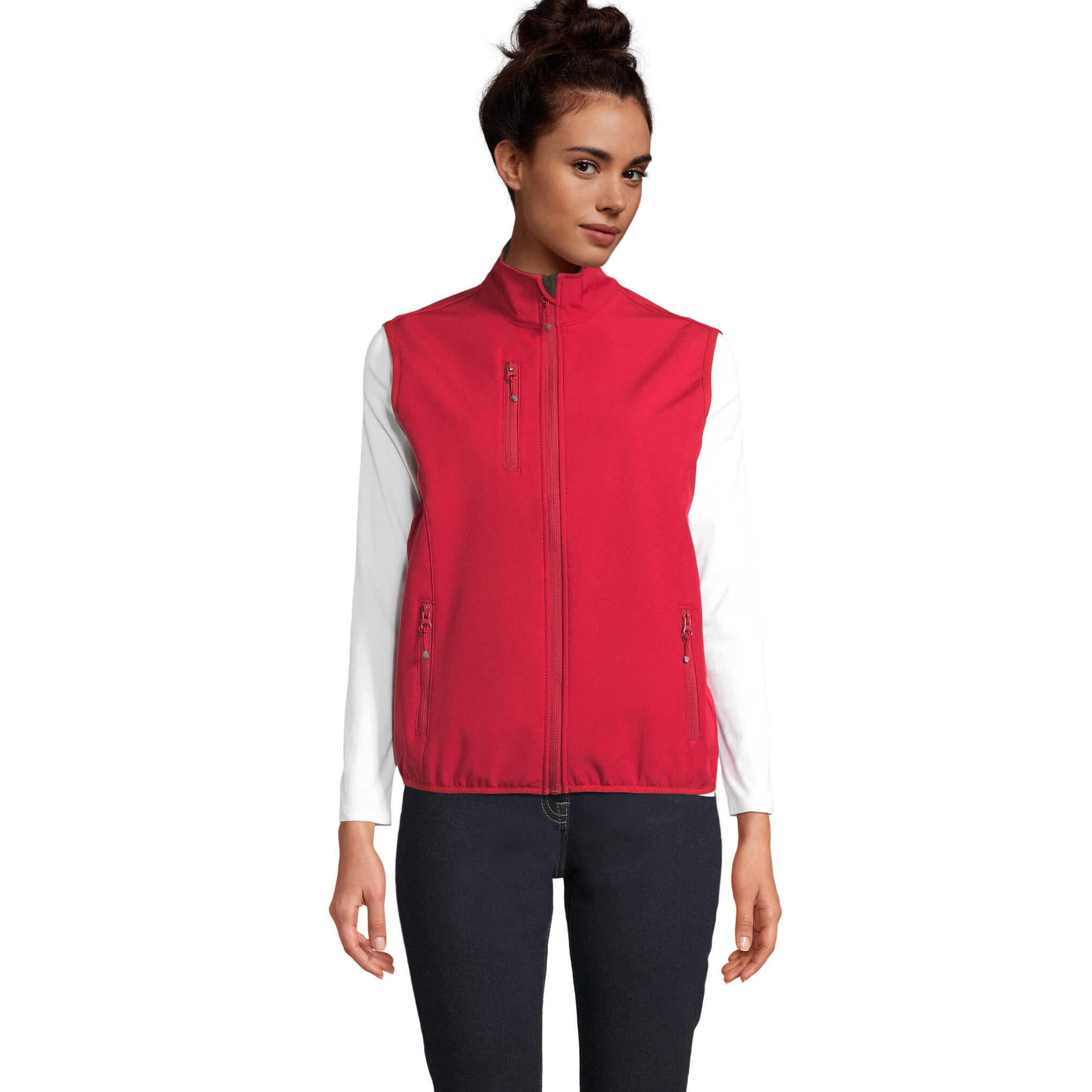SOLS ärmellose jacke falcon bw