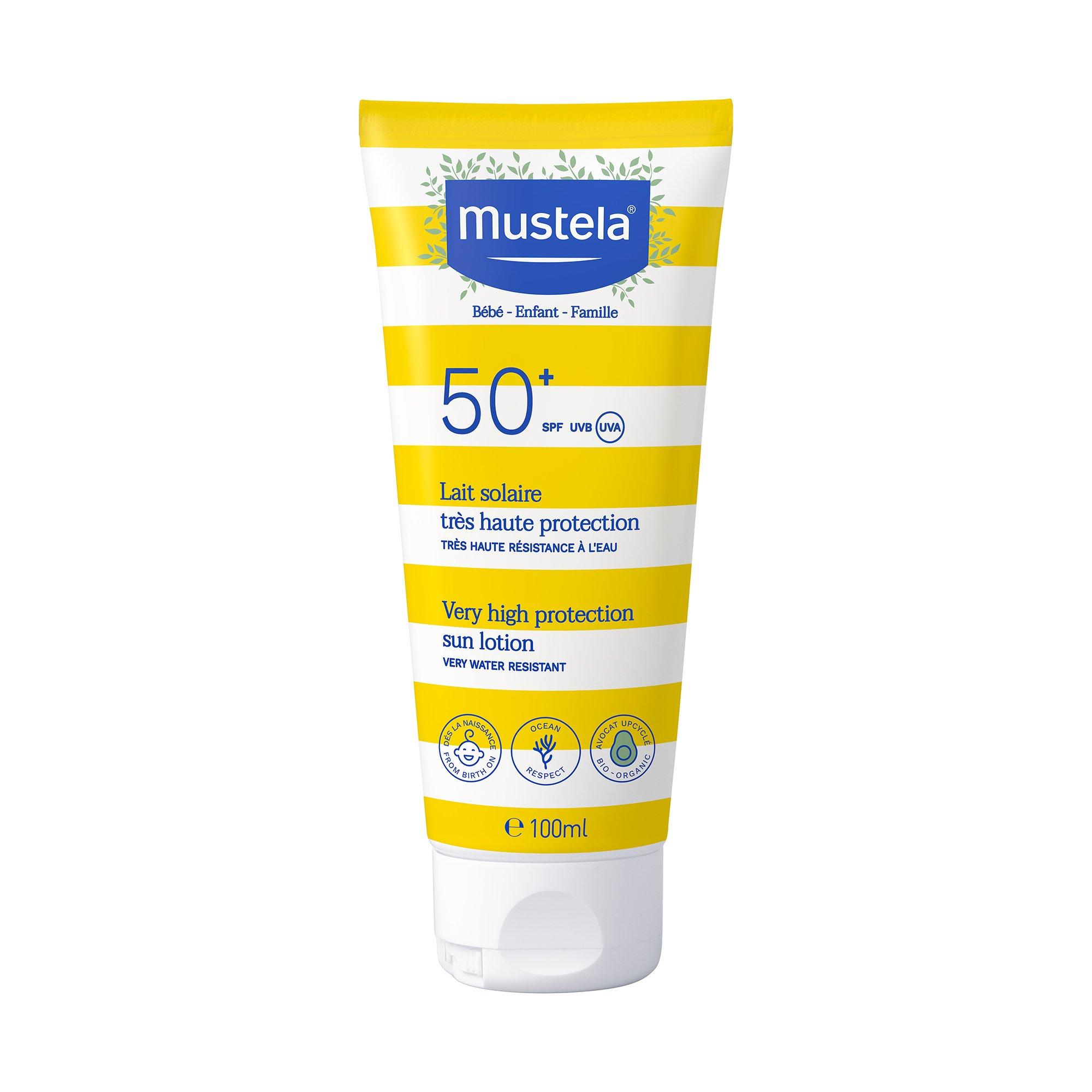 Mustela MUSTELA Sonnenmilch mit hohem LSF 50+ Sonnenmilch mit sehr hohem Schutz LSF50+