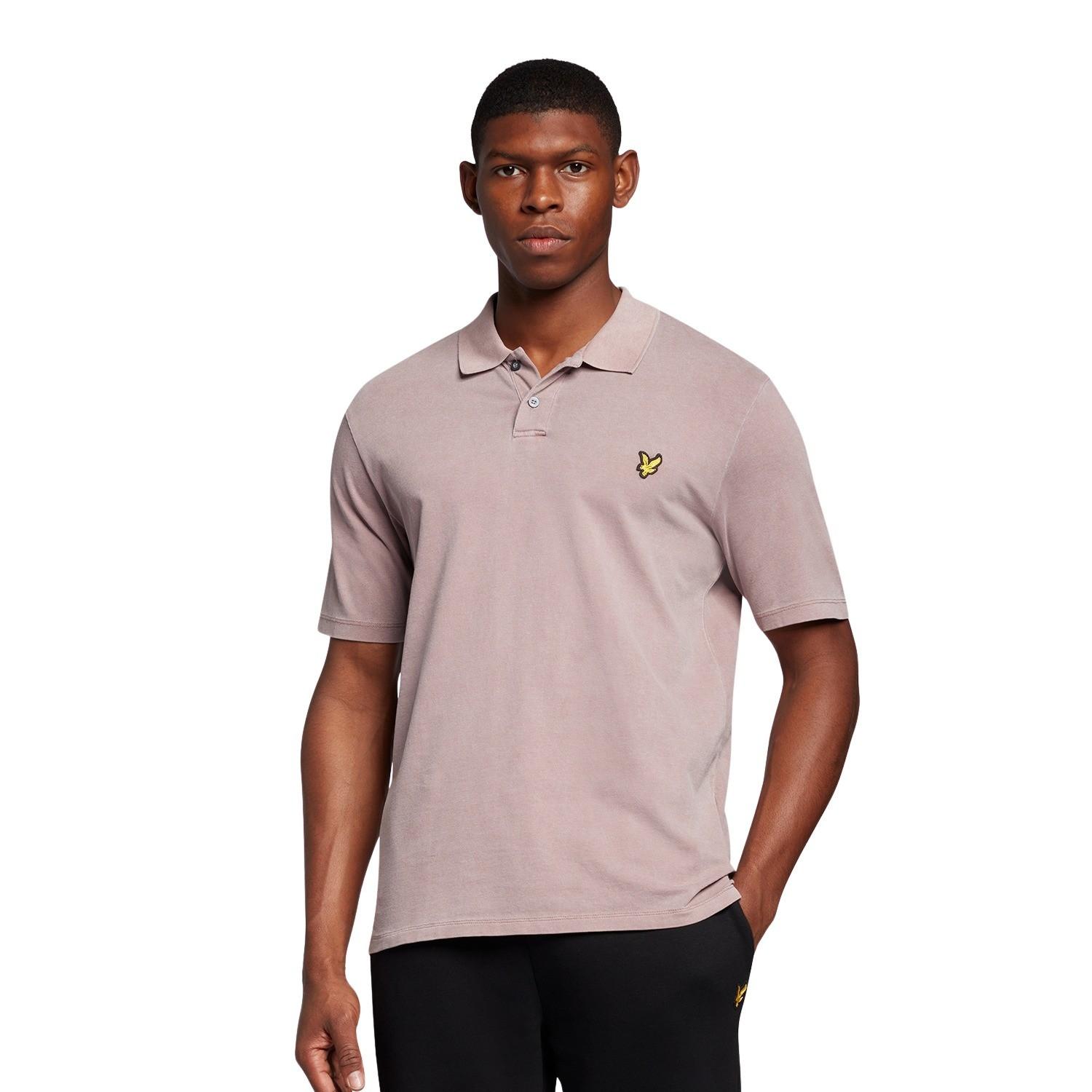 LYLE & SCOTT Pigmentgefärbtes Polohemd
